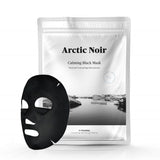 Arctic Noir Mask Aloe Vera and Witch Hazel Calming Black Mask- Pack of 1 Essentials By ITPharma 