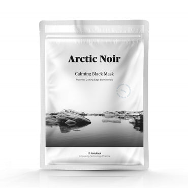 Arctic Noir Mask Aloe Vera and Witch Hazel Calming Black  Mask- Pack of 1